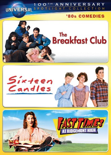 80S Comedies Spotlight Collection The Breakfast Club, Sixteen Candles, Fast Times At Ridgemont High Universal's 100Th Anniversary