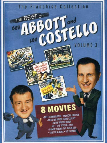 The Best Of Abbott  Costello Vol 3 Abbott Costello Go To Mars Abbott  Costello Meet The Killer  Comin Round The Mountain  Lost In Alaska  Mexican Hayride