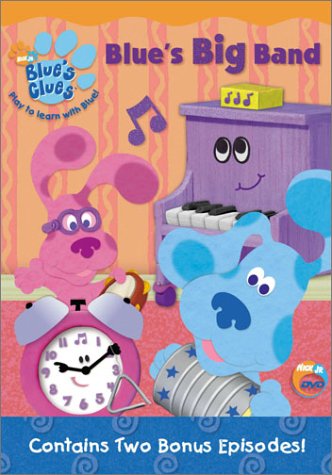 Blue's Clues - Blue's Big Band - Video NTSC Region 1 USA Digital Versatile Disc