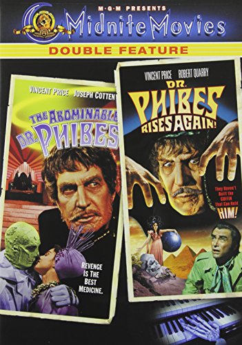 The Abominable Dr Phibes Dr Phibes Rises Again Midnite Movies Double Feature