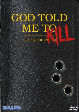 God Told Me To Kill - Video Vid NTSC Region 1 USA Disk Digital Versatile Disc