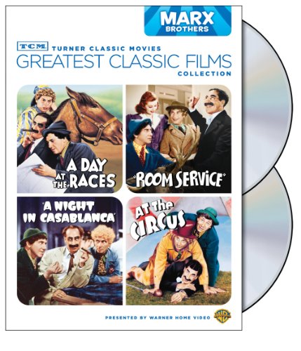 Tcm Greatest Classic Films Collection Marx Brothers A Day At The Races / A Night In Casablanca / Room Service / At The Circus