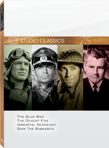 20Th Century Fox Studio Classics The Blue Max The Desert Fox Immortal Sergeant Sink The Bismarck
