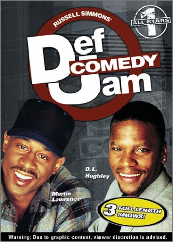 Def Comedy Jam Vol 1 - Video Vid NTSC Region 1 USA Disk Digital Versatile Disc