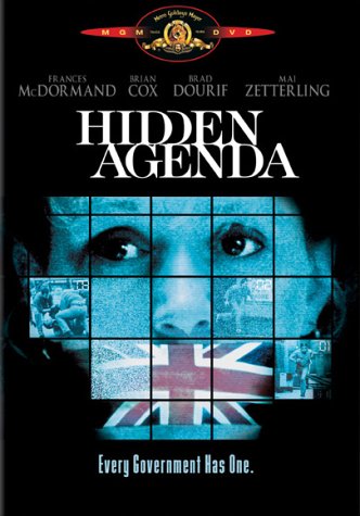 Hidden Agenda 1990 - Video Vid NTSC Region 1 USA Disk Digital Versatile Disc