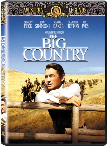 The Big Country - Video Vid NTSC Region 1 USA Disk Digital Versatile Disc