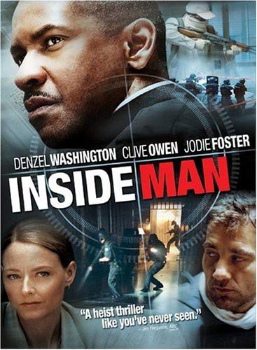 Inside Man Widescreen Edition - Video NTSC Region 1 USA Digital Versatile Disc
