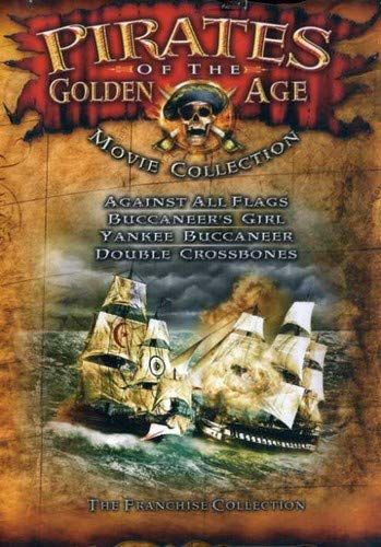 Pirates Of The Golden Age Movie Collection Against All Flags Buccaneers Girl Yankee Buccaneer Double Crossbones