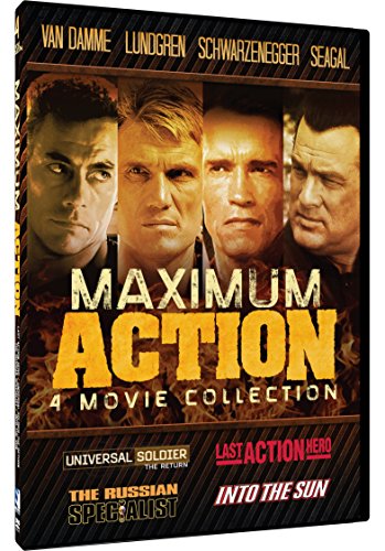 Maximum Action 4 Pack Last Action Hero Universal Soldier Russian Specialist Into The Sun