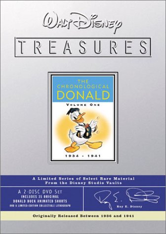Walt Disney Treasures The Chronological Donald Volume One 1934 1941