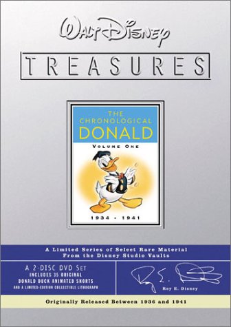 Walt Disney Treasures The Chronological Donald Volume One 1934 1941 - Video NTSC