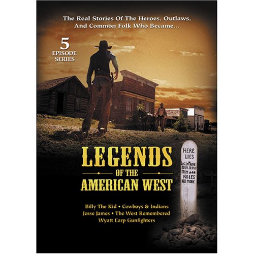 Legends Of The American West - 5 Episode Miniseries - Video Vid NTSC Region 1