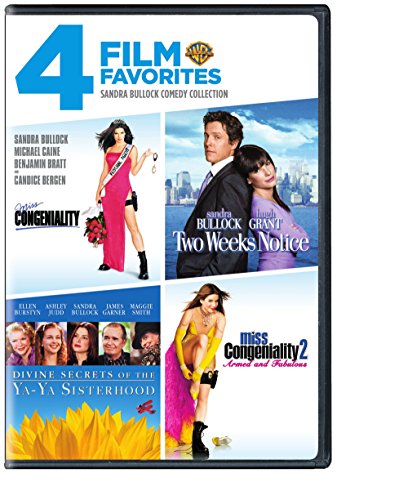 4 Film Favorites Sandra Bullock Divine Secrets Of The Ya-Ya Sisterhood, Miss Congeniality 2, Miss Congeniality Deluxe Edition, Two Weeks Notice
