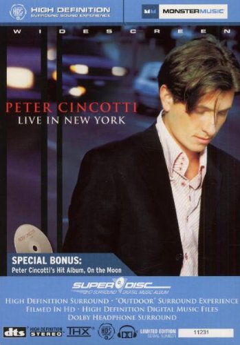 Peter Cincotti - Live In New York With Bonus "On The Moon" Superdisc
