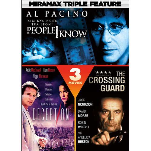 Miramax Triple Feature Suspense People I Know Deception The Crossing Guard