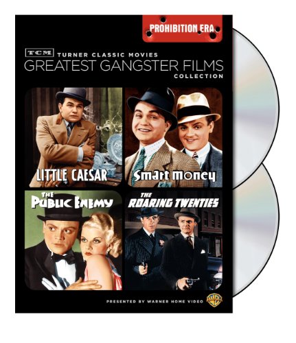 Tcm Greatest Classic Film Collection Gangsters - Prohibition Era The Public Enemy / The Roaring Twenties / Little Caesar / Smart Money