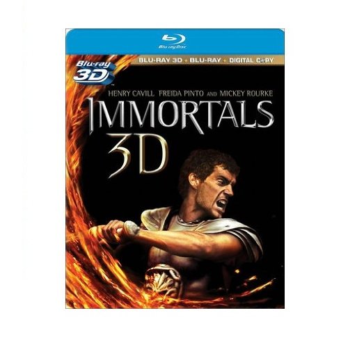 Immortals - BluRay BD Region A USA Video