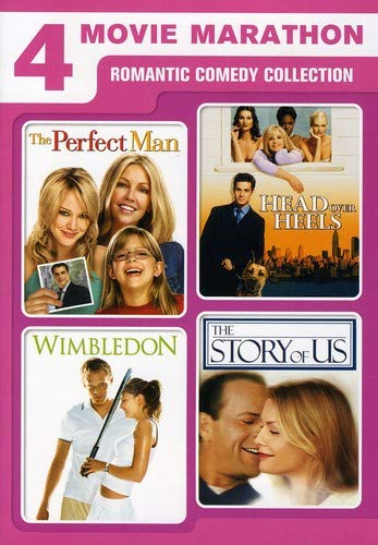 4 Movie Marathon Romantic Comedy Collection The Perfect Man Head Over Heels Wimbledon The Story Of Us