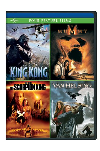 King Kong The Mummy 1999 The Scorpion King Van Helsing Four Feature Films
