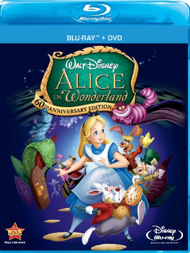 Alice In Wonderland Two-Disc 60th Anniversary - BluRay BD Region A USA Video