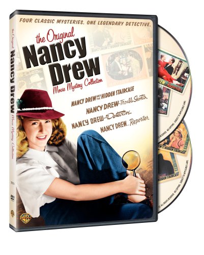 The Original Nancy Drew Movie Mystery Collection Detective Reporter Troubleshooter Hidden Staircase
