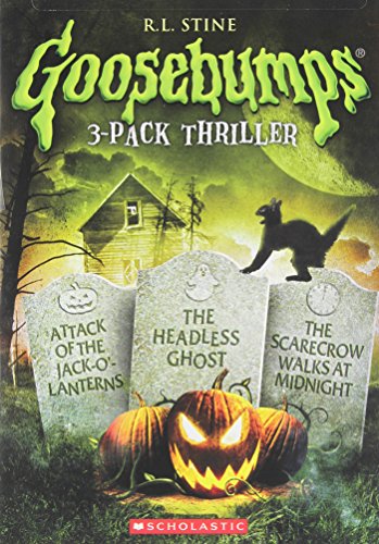 Goosebumps Triple Feature Scarecrow Walks At Midnight / Attack Of The Jack-O-Lanterns / The Headless Ghost