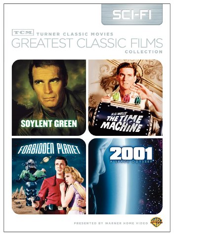 Tcm Greatest Classic Films Collection Science Fiction 2001 A Space Odyssey / Soylent Green / Forbidden Planet / The Time Machine 1960