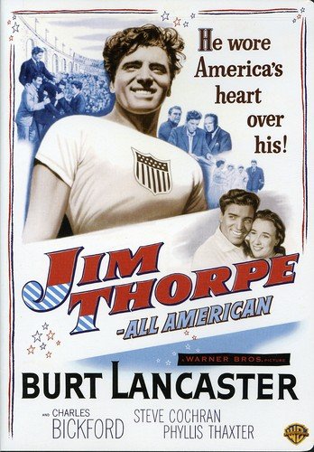 Jim Thorpe All American Video Vid NTSC Region 1 USA Digital Versatile Disc