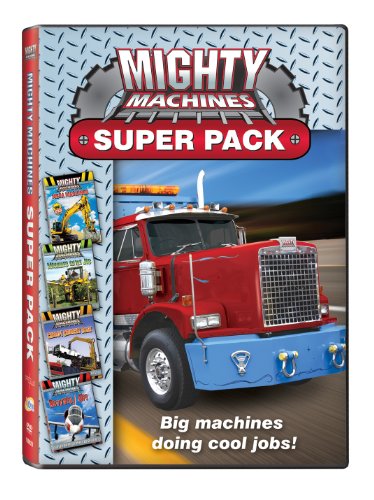 Mighty Machines Super Pack 4Disc Set - Video Region 1 Digital Versatile Disc