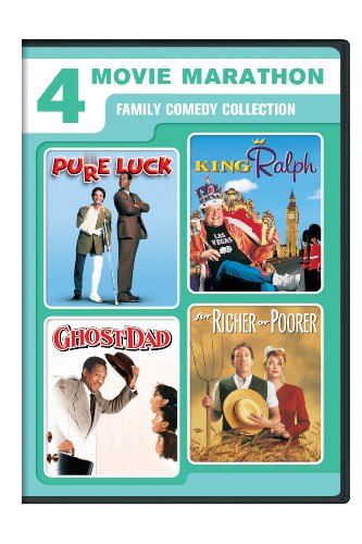 4-Movie Marathon: Family Comedy Collection (Pure Luck / King Ralph / Ghost Dad / For Richer Or Poorer)