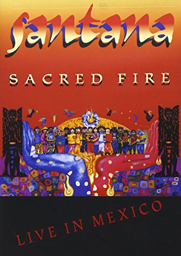 Santana Sacred Fire - Video Vid NTSC Region 1 USA Disk Digital Versatile Disc