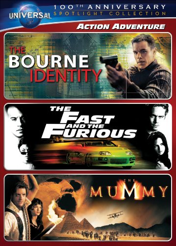 Action Adventure Spotlight Collection The Bourne Identity Fast And The Furious Mummy Universal's 100Th Anniversary