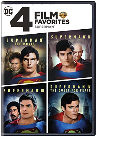 4 Film Favorites Superman Superman Ii Special Edition, Superman Iii Deluxe Edition, Superman Iv Deluxe Edition, Superman Movie Special Edition Cover May Vary