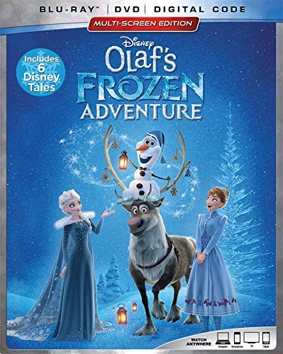 Olaf's Frozen Adventure Plus 6 Disney Tales Extended Home Video Edition