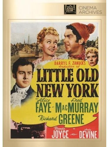 Little Old New York - Video Vid NTSC Region 1 USA Disk Digital Versatile Disc