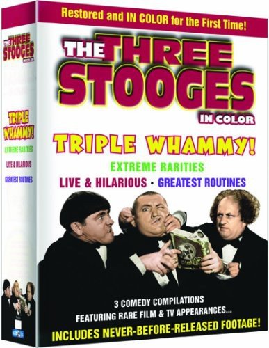 The Three Stooges Triple Whammy 3Disc - Video Region 1 Digital Versatile Disc