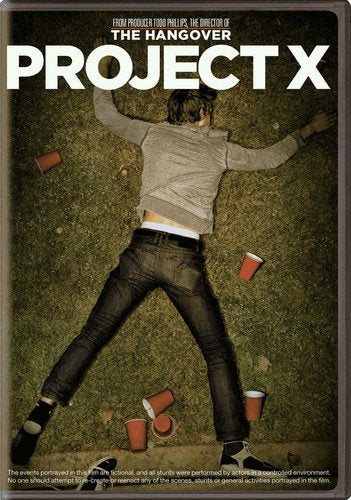 Project X - Video Vid NTSC Region 1 USA Disk Digital Versatile Disc