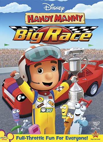 Disney Handy Manny Big Race - Video Vid NTSC Region 1 USA Digital Versatile Disc