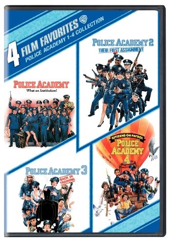 4 Film Favorites Police Academy Police Academy, Police Academy 2, Police Academy 3, Police Academy 4