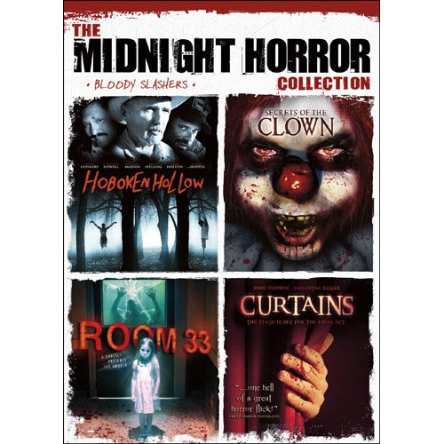 The Midnight Horror Collection Bloody Slashers Hoboken Hollow Secrets Of The Clown Room 33 Curtains