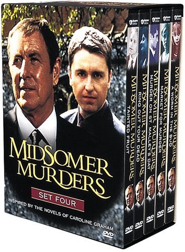 Midsomer Murders Set Four Tainted Fruit Ring Out Your Dead Murder On St Malleys Day Market For Murder A Worm In The Bud