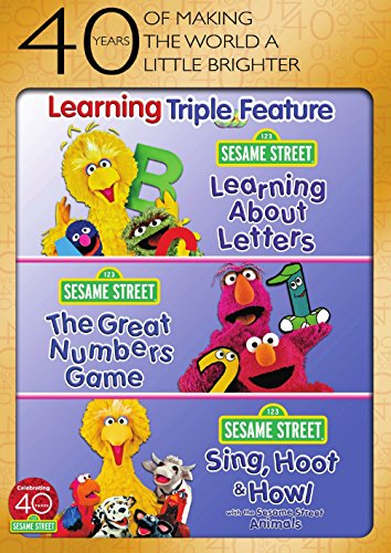 Sesame Street Learning Triple Feature Learning About Letters / The Gre —  Ogreatgames
