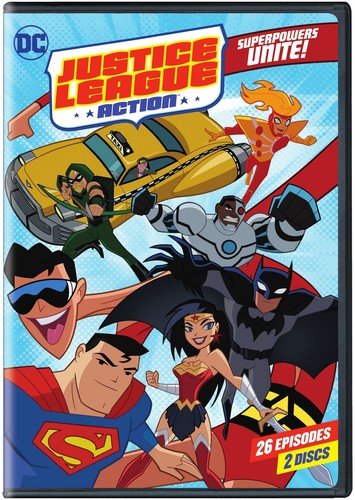 Justice League Action Superpowers Unite Season 1 Part 1 - Video Vid NTSC USA