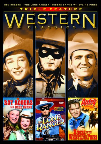 Westerns Classics Triple Feature Roy Rogers With Dale Evans / The Lone Ranger / Riders Of The Whistling Pines