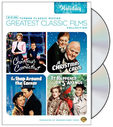 Tcm Greatest Classic Films Collection Holiday Christmas In Connecticut A Christmas Carol 1938 The Shop Around The Corner It Happened On 5Th Avenue