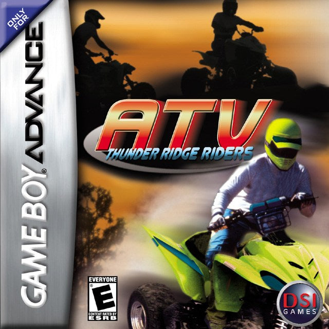 ATV Thunder Ridge Riders - Nintendo Game Boy Advance GBA GBA SP Video Game