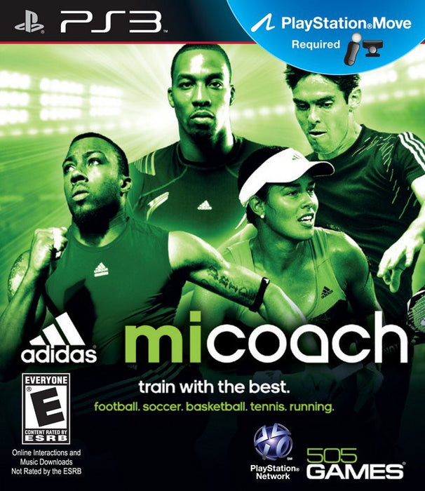 Adidas miCoach - Sony PlayStation 3 PS3 Video Game