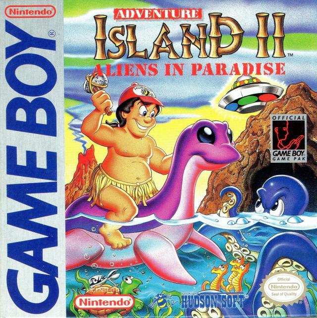 Adventure Island II Aliens in Paradise - Game Boy