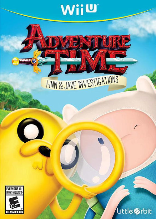 Adventure Time Finn and Jake Investigations - Nintendo Wii U WiiU Video Game