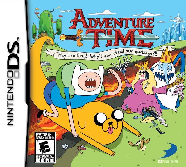 Adventure Time Hey Ice King! Whyd You Steal Our Garbage?! - Nintendo DS